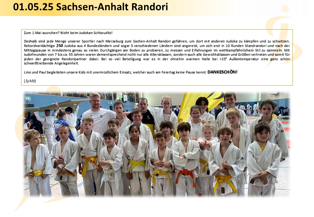 Sachsen Anhalt Randori