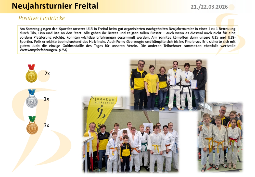 Neujahrsturnier Freital