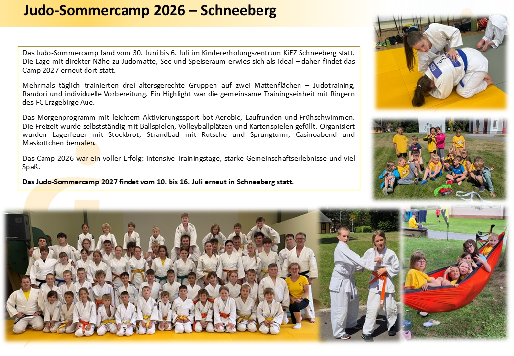 Judo Sommercamp