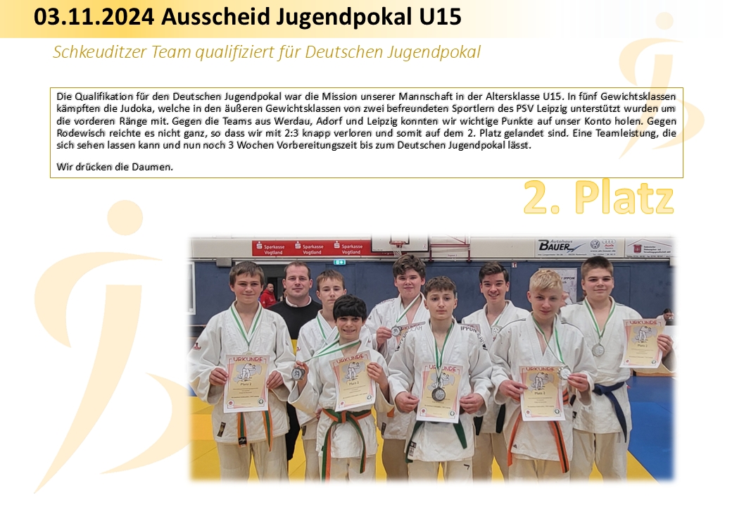 Jugendpokal Ausscheid